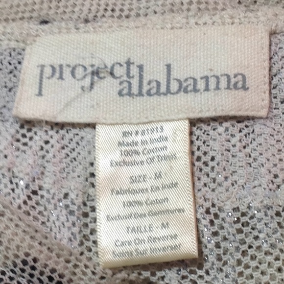 Anthropologie Project Alabama Mesh Sleeveless Top - Picture 9 of 10